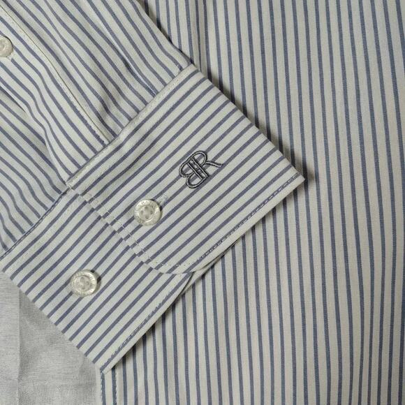 NWT - Banana Republic - Men's Stretch Poplin Button Up Shirt - Size: XL Slim Fit - Picture 5 of 8
